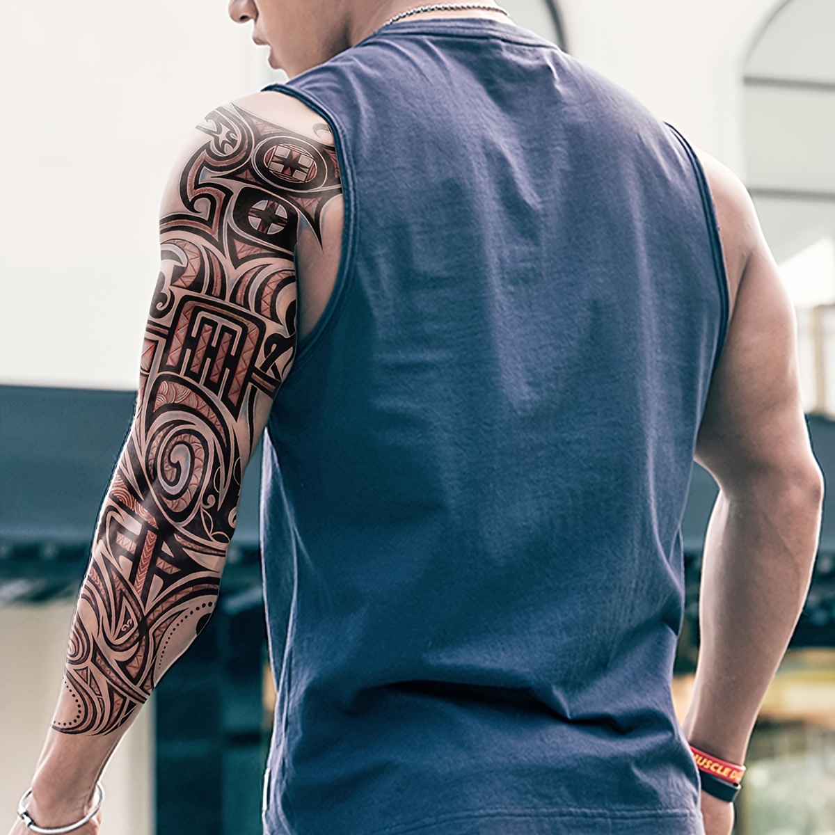Full Arm Temporary Tattoos Waterproof Extra Large Size - Temu