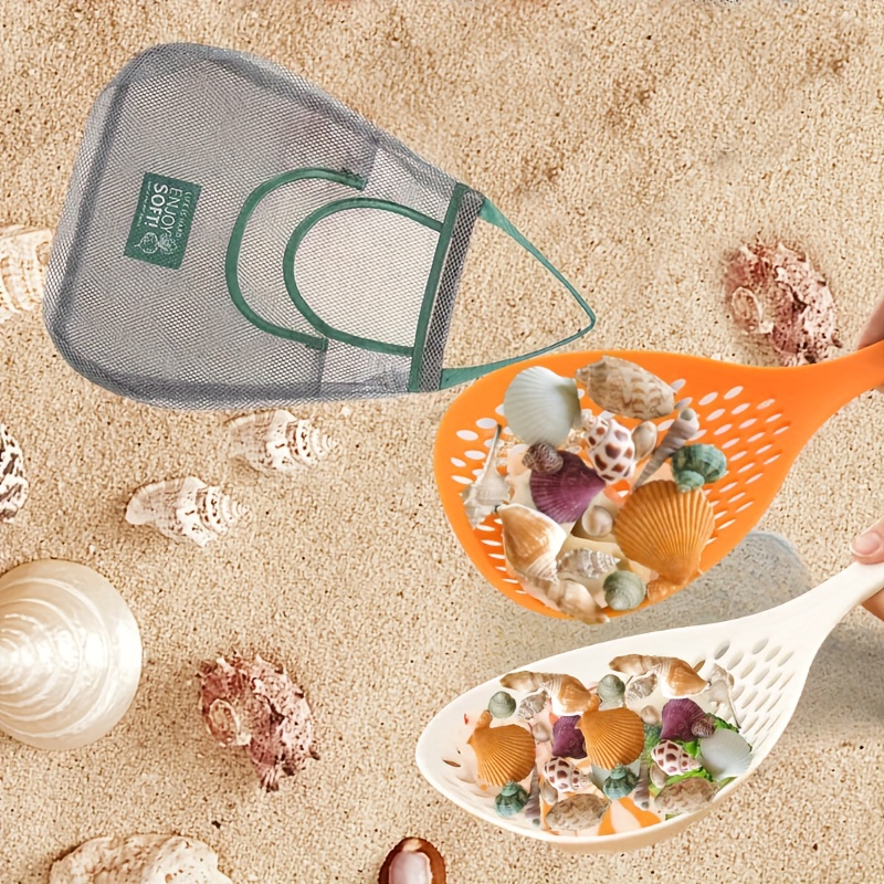 Beach Mesh Shovel For Collecting Shells Children's - Temu