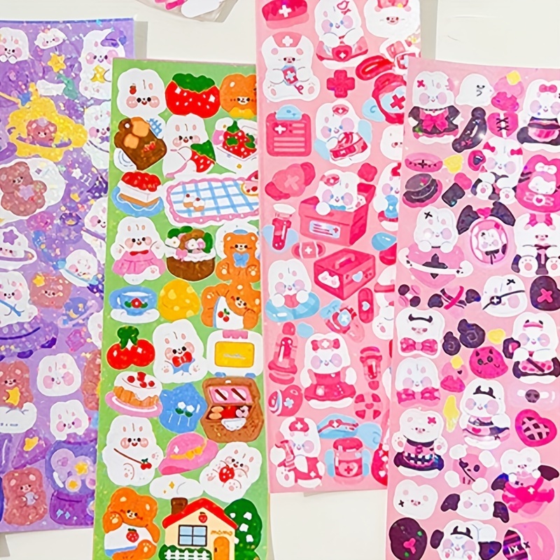 Sticker Floral Stickers Toploader Stickers Kawaii Stickers For