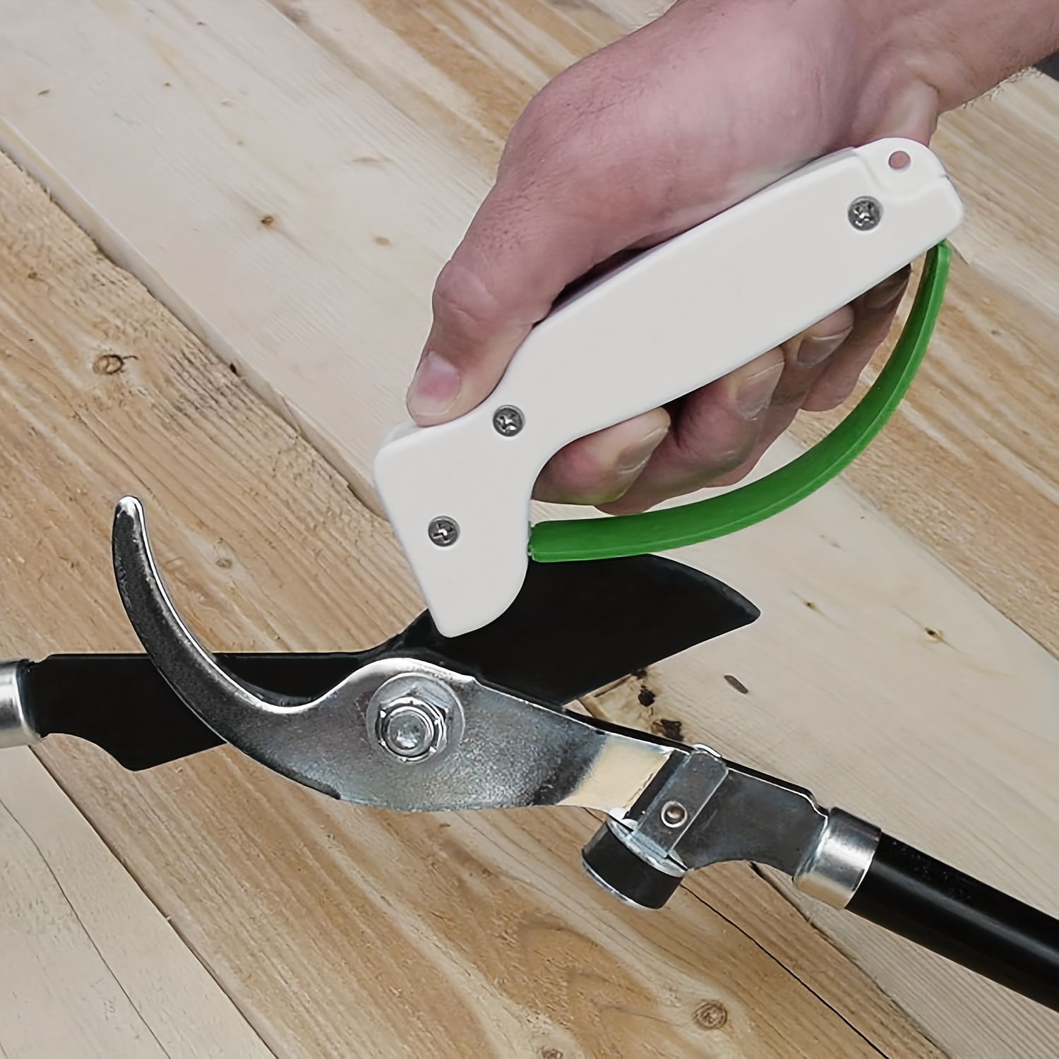 AccuSharp - Afilador para cuchillos, herramientas de jardín, tijeras,  hachas y más