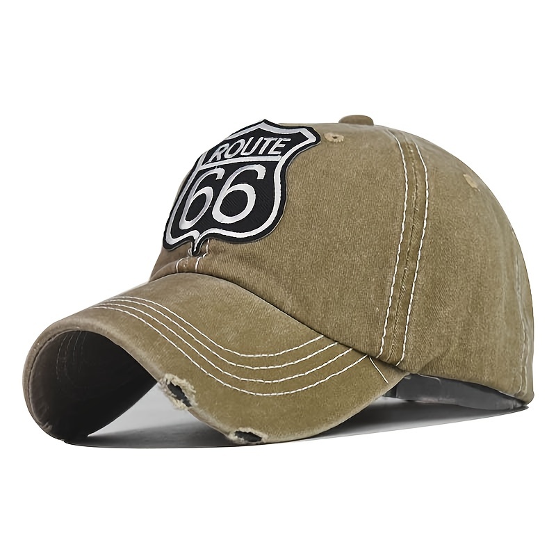 Retro Washed Baseball Cap Outdoor Sun Hat Adjustable