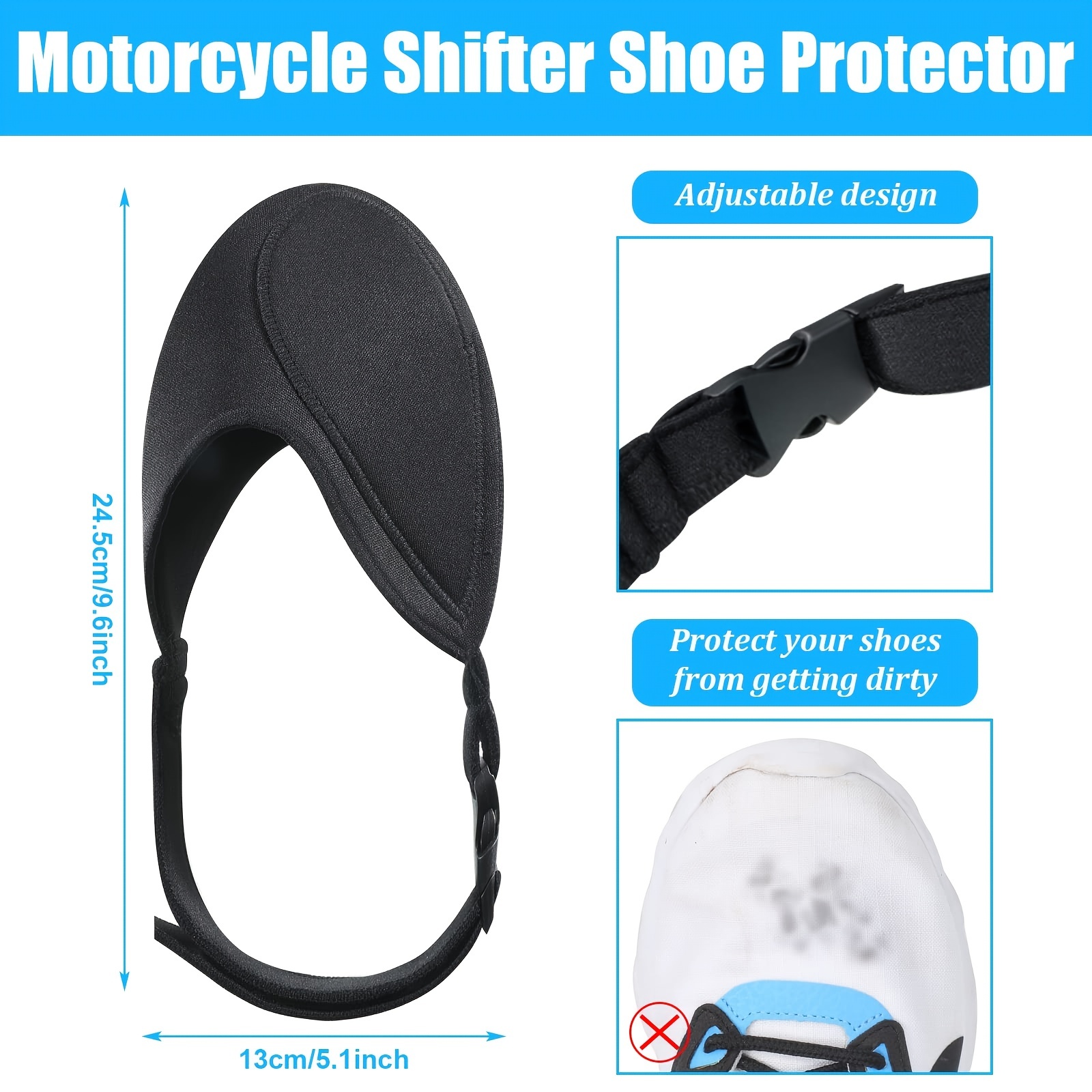 Protector Zapato Palanca Cambios Motocicleta Cubierta - Temu