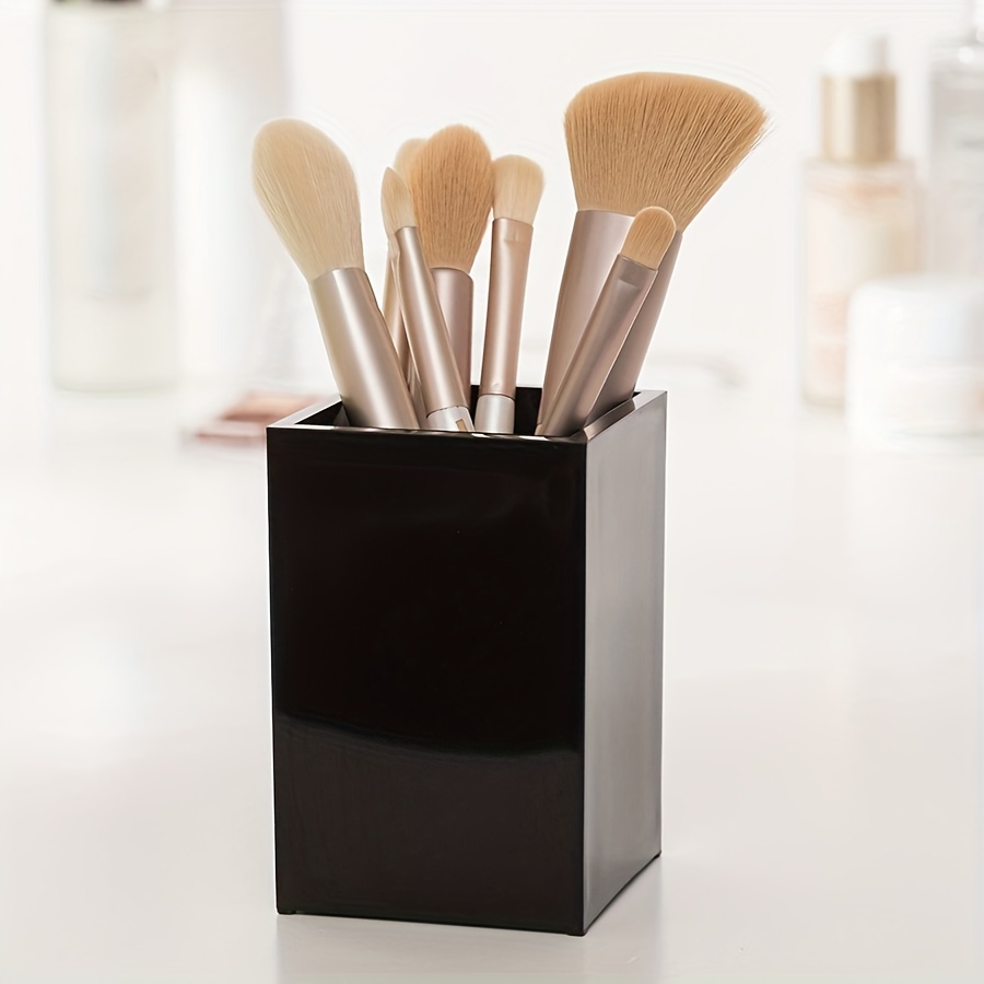 Makeup Brush Holder 360° Rotating Makeup Organizer 5 Slot Makeup