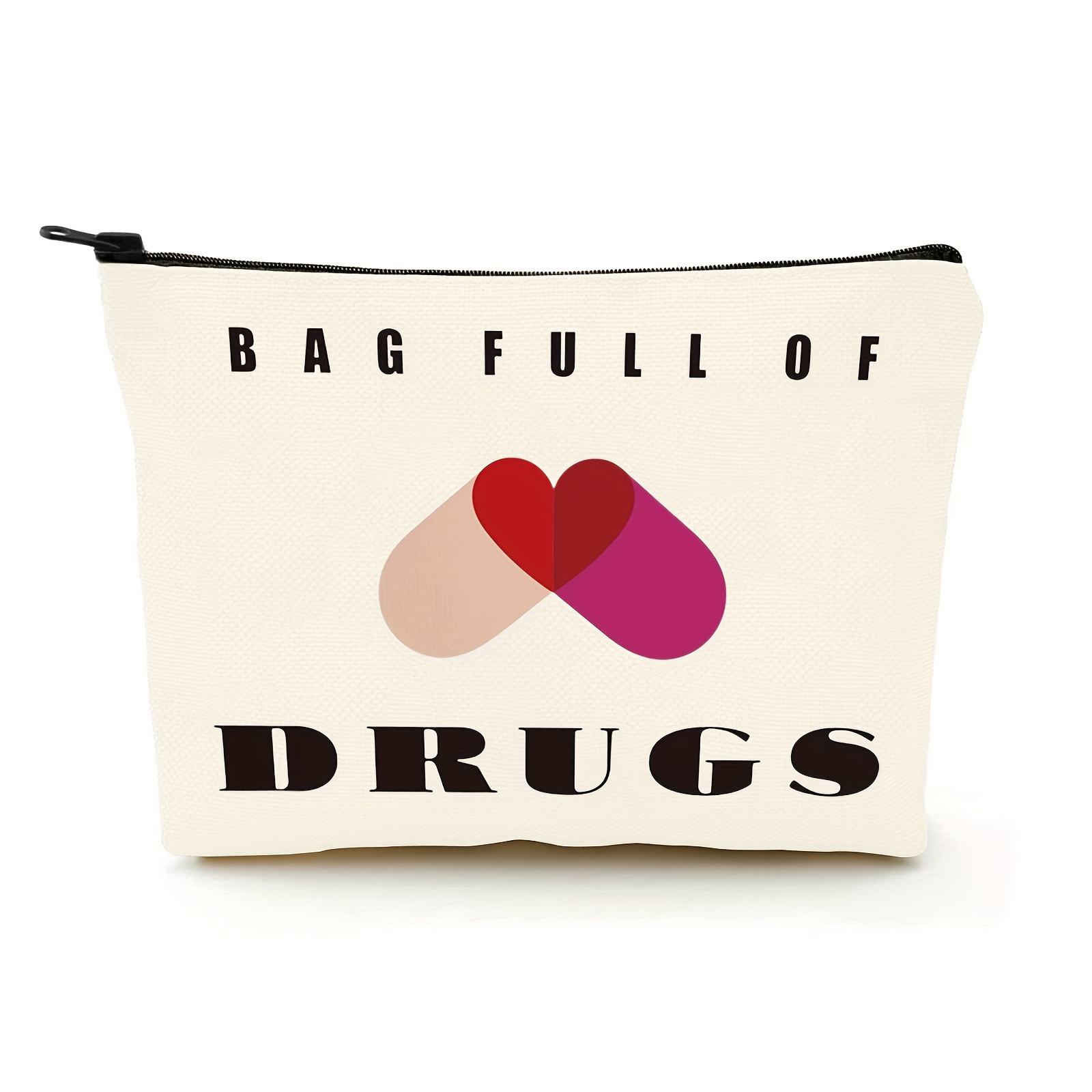Funny Pill Medicine Bag Pill Zipper Pouch Bags Organizer - Temu