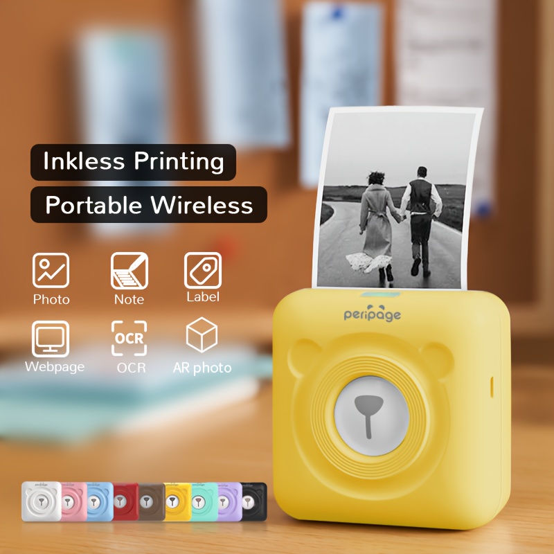 Mini Impresora Portatiles 58mm 203dpi Android Etiquetas