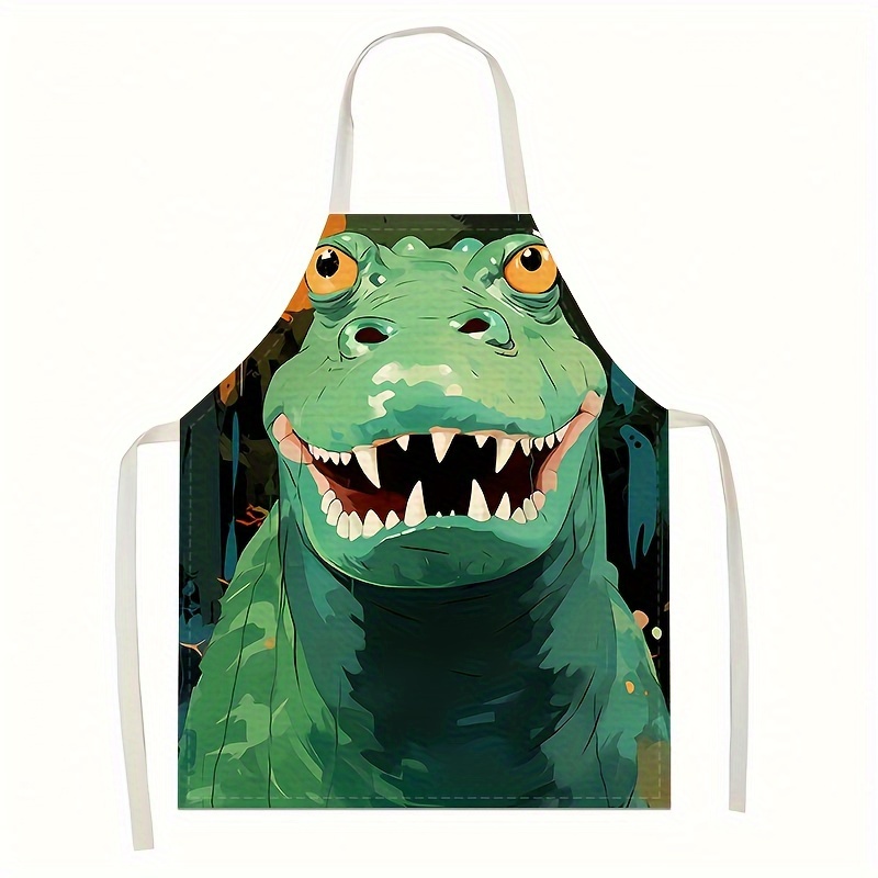 1 Pezzo Grembiule Cucina Bambini Dinosauri, Grembiule per Dipingere  Bambini, Grembiule per Bambini con Tasche e 2 Maniche per Ragazzi, Ragazze