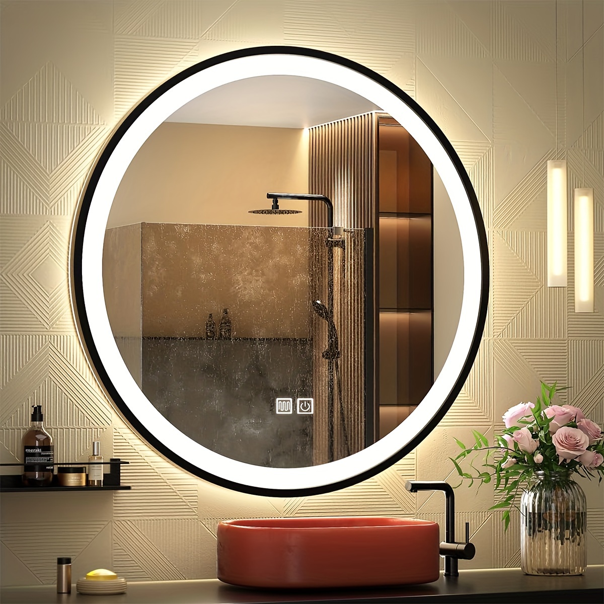 Badezimmer Spiegel Licht - Kostenloser Versand Für Neue Benutzer - Temu  Germany