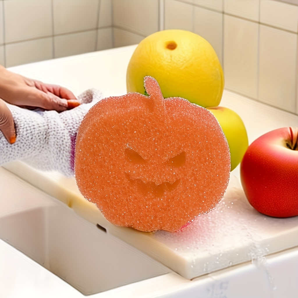 Scrub Daddy Cleaning Sponge and Dish Scrubber - Orange