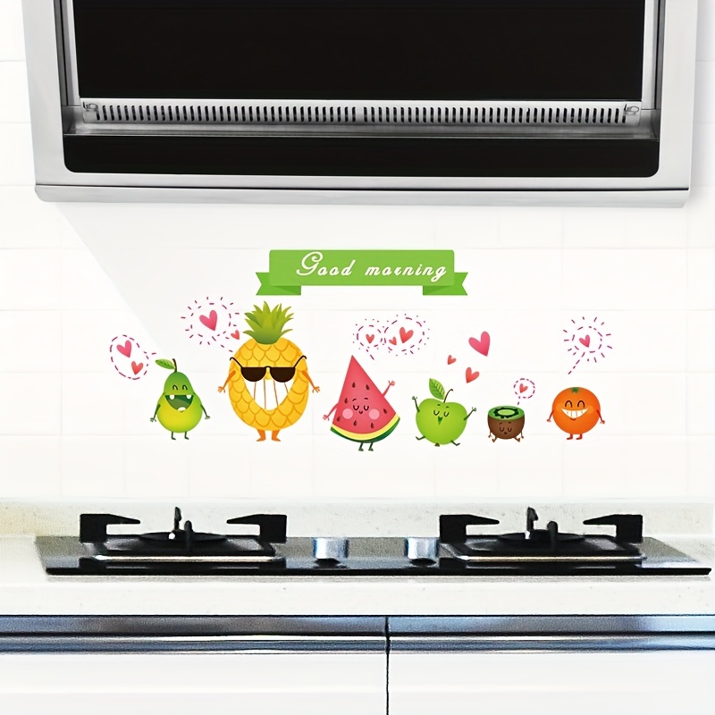 Kitchen Backsplash Wall Sticker Transparent Kitchen Oil - Temu