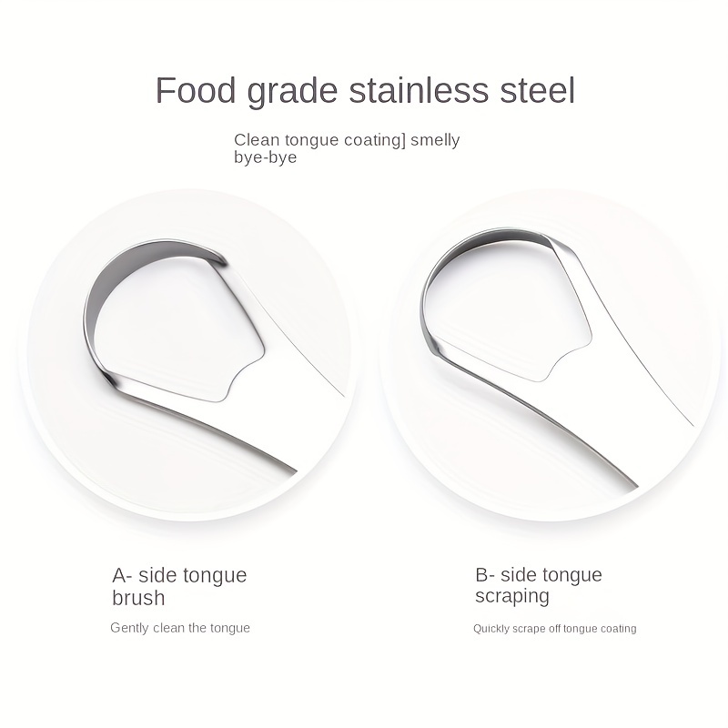 Stainless Steel Tongue Scraper for Oral Care