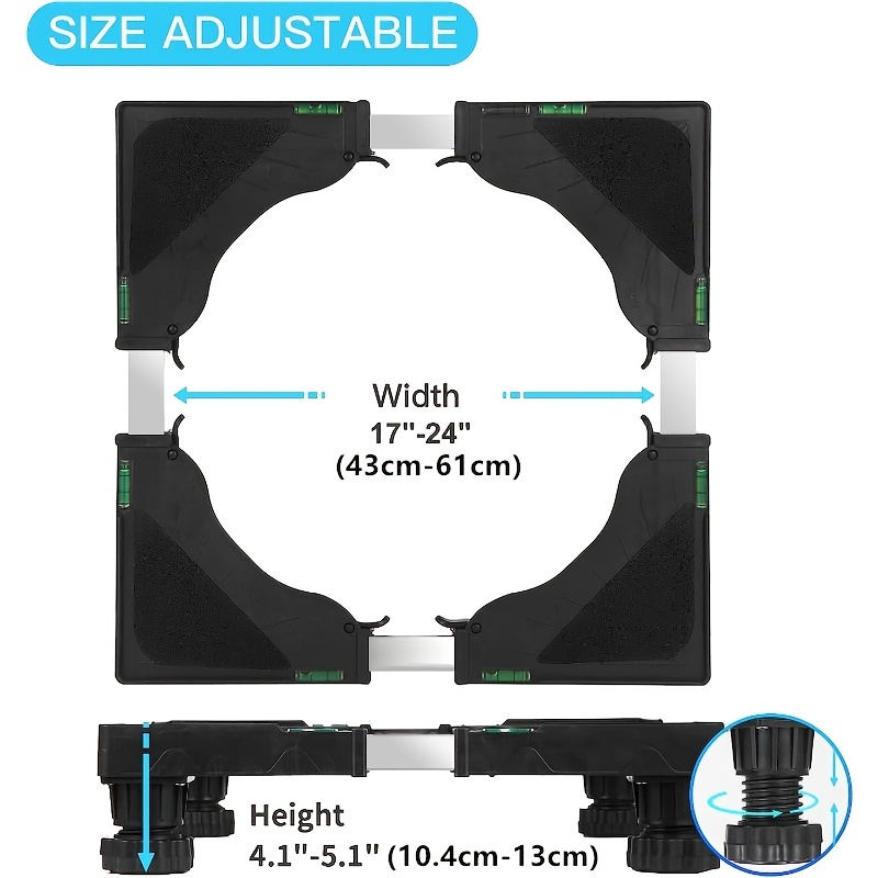 Mini Fridge Stand Universal Stand Base Adjustable - Temu