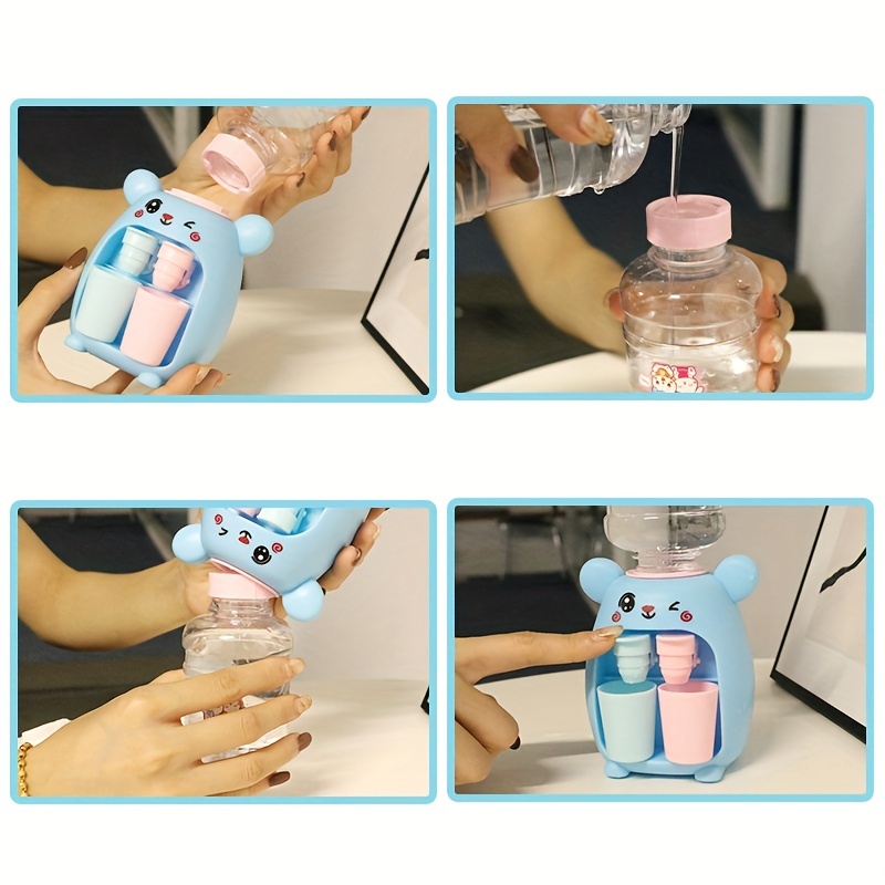 Cute Mini Water Dispenser Toy For Kids Fun Simulation - Temu