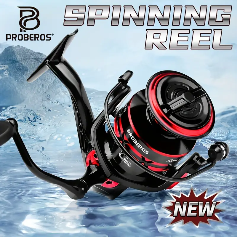 Pro Beros 1000 6000 Series 1bb Fishing Reel 5.2:1 High Speed - Temu