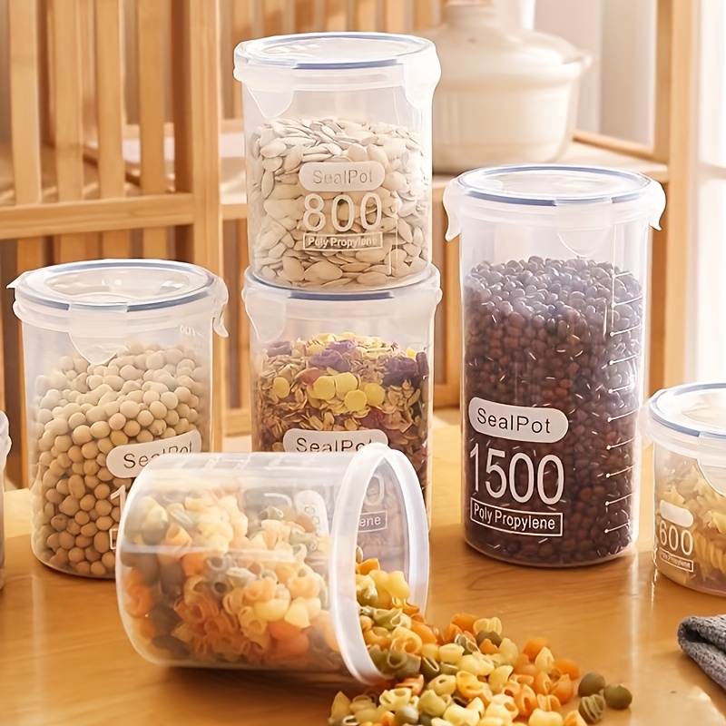 Airtight Food Storage Containers Keep Your Pasta Fresh And - Temu