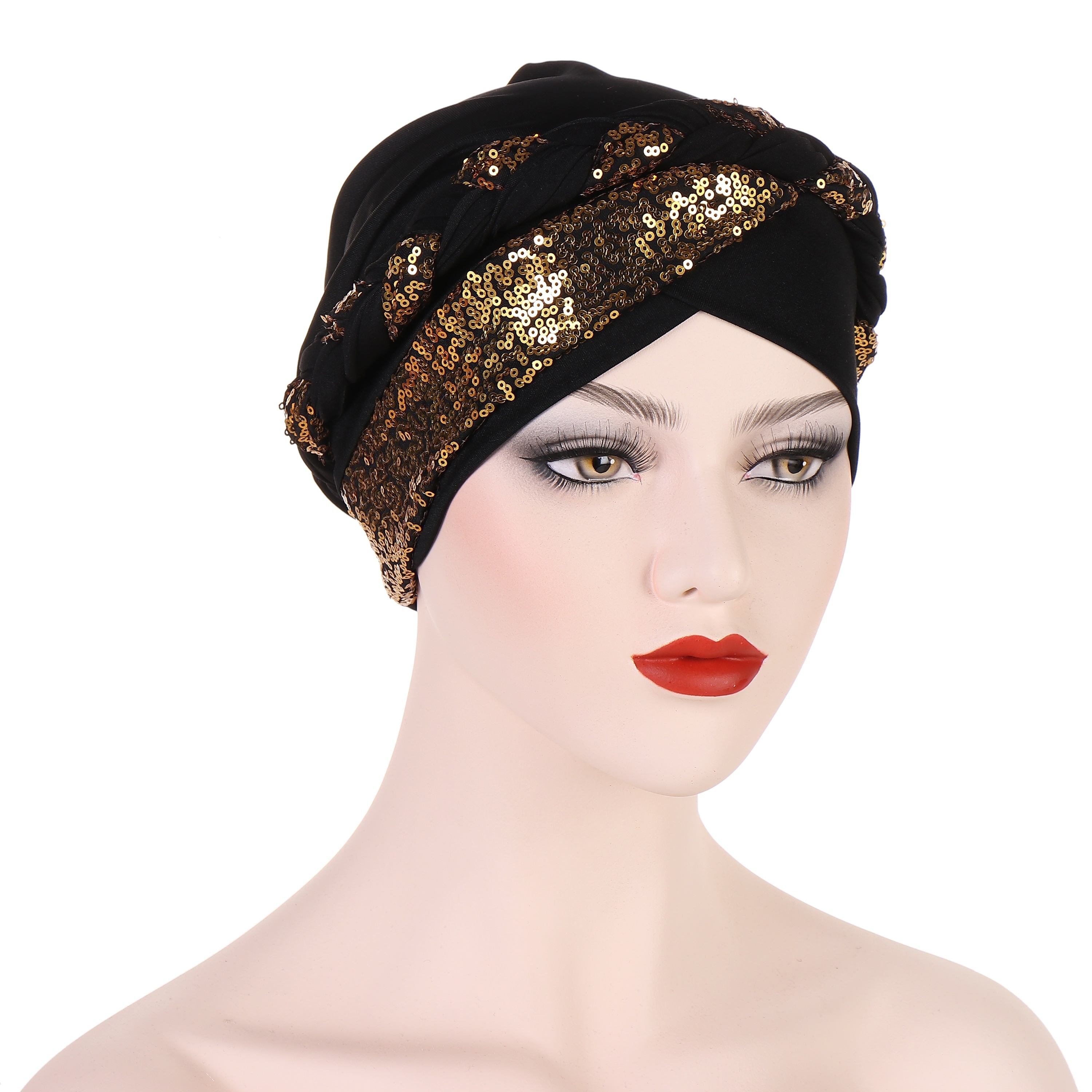 Sequin best sale head scarf