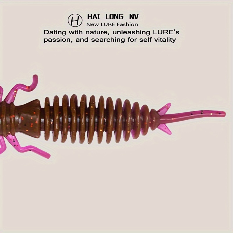 Mixed Sizes Soft Lures Bionic Dragonfly Larvae Bait Sea - Temu