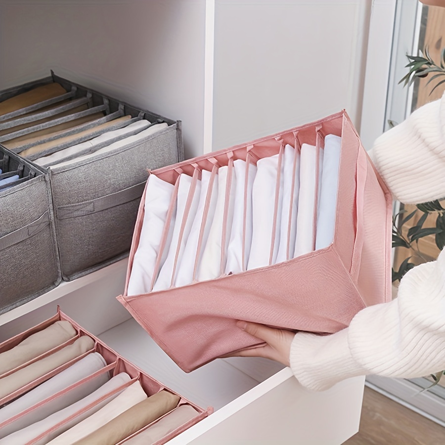 Underwear Drawer Organizer Foldable Closet Organizer Closet - Temu