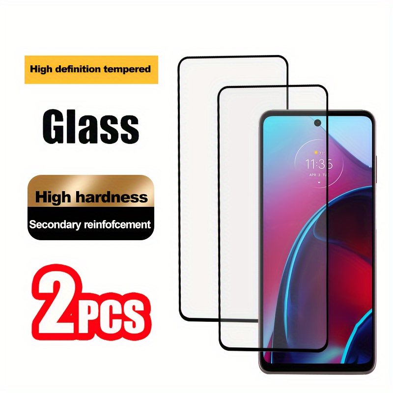 9h 2.5d Transparent Tempered Glass Motorola G73 G53 G23 G13 - Temu