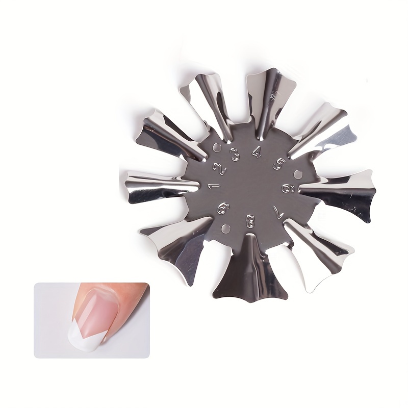 9 Sizes Nail Art Manicure Tool - V-shape Acrylic Nails Cutter – Scarlett  Nail Supplies