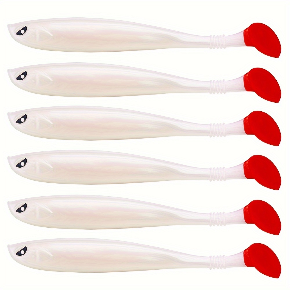 Soft Fishing Lure Set T tail Swimbait Bionic Bait Freshwater - Temu