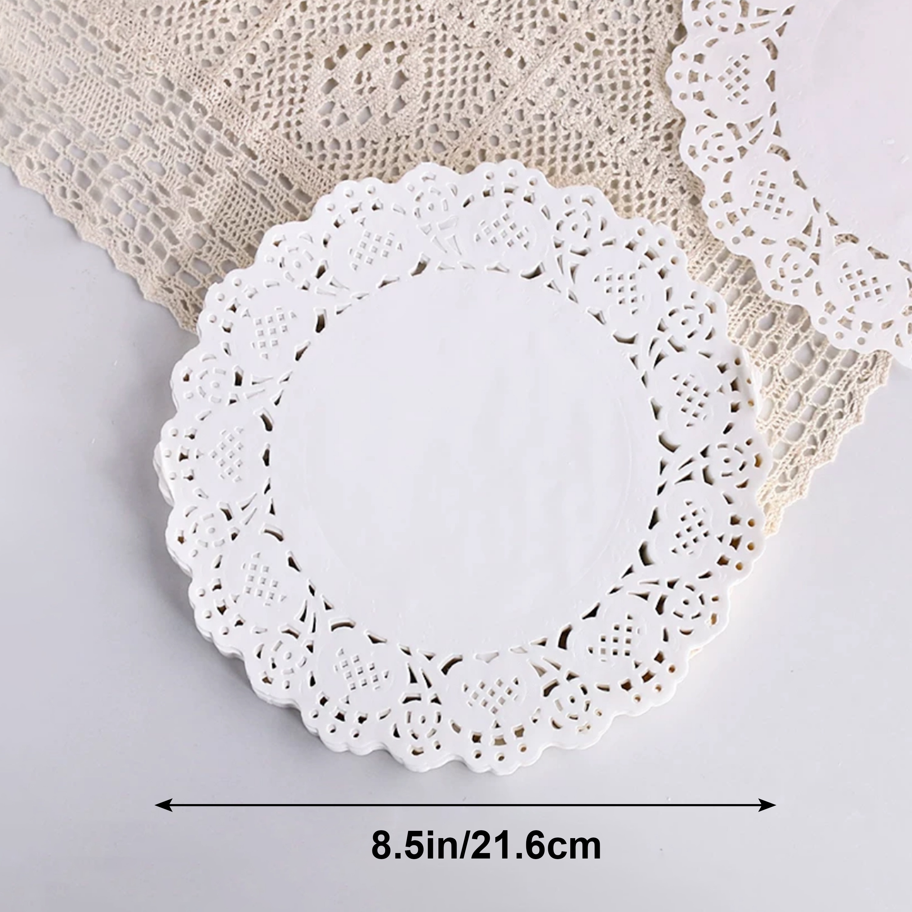 Paper Lace Doilies Disposable Paper Doilies For Food - Temu