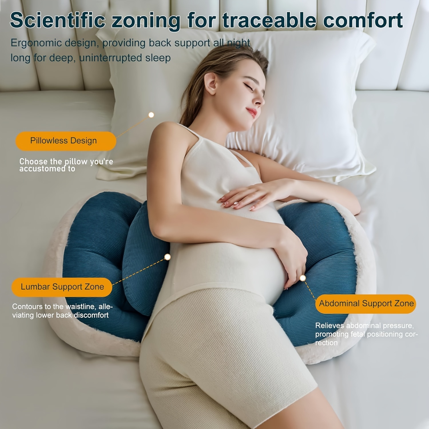 Comfort Swan Body Pillow