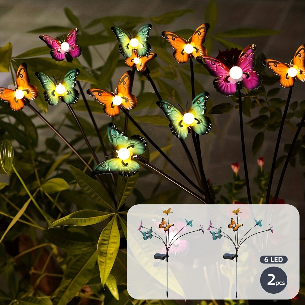Solar Lights With Butterflies Temu Page