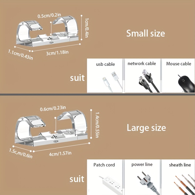 Adhesive Cable Clips Upgraded Wall Wire Holders For Cable - Temu