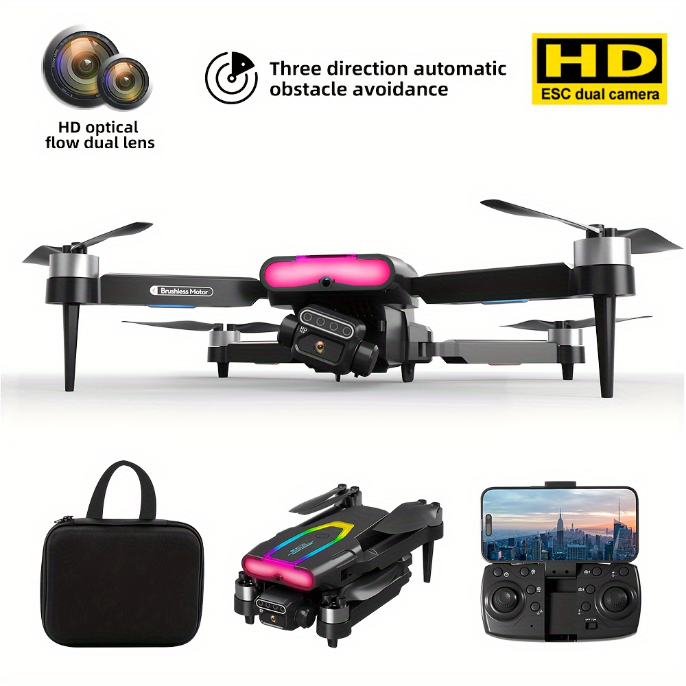 2k Hd Camera Drone Nuevo S155 Quad Copter Profesional Motor - Temu