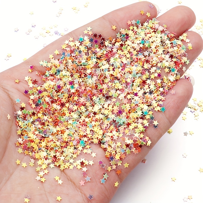 Bag Starry Sequins Shiny Five pointed Star Glitter For Epoxy - Temu