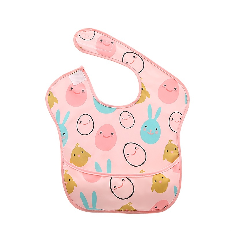 Little Dimsum Babero para bebés con mangas Baberos impermeables para bebés  y niños pequeños con bolsillo (Bear & Penguin)