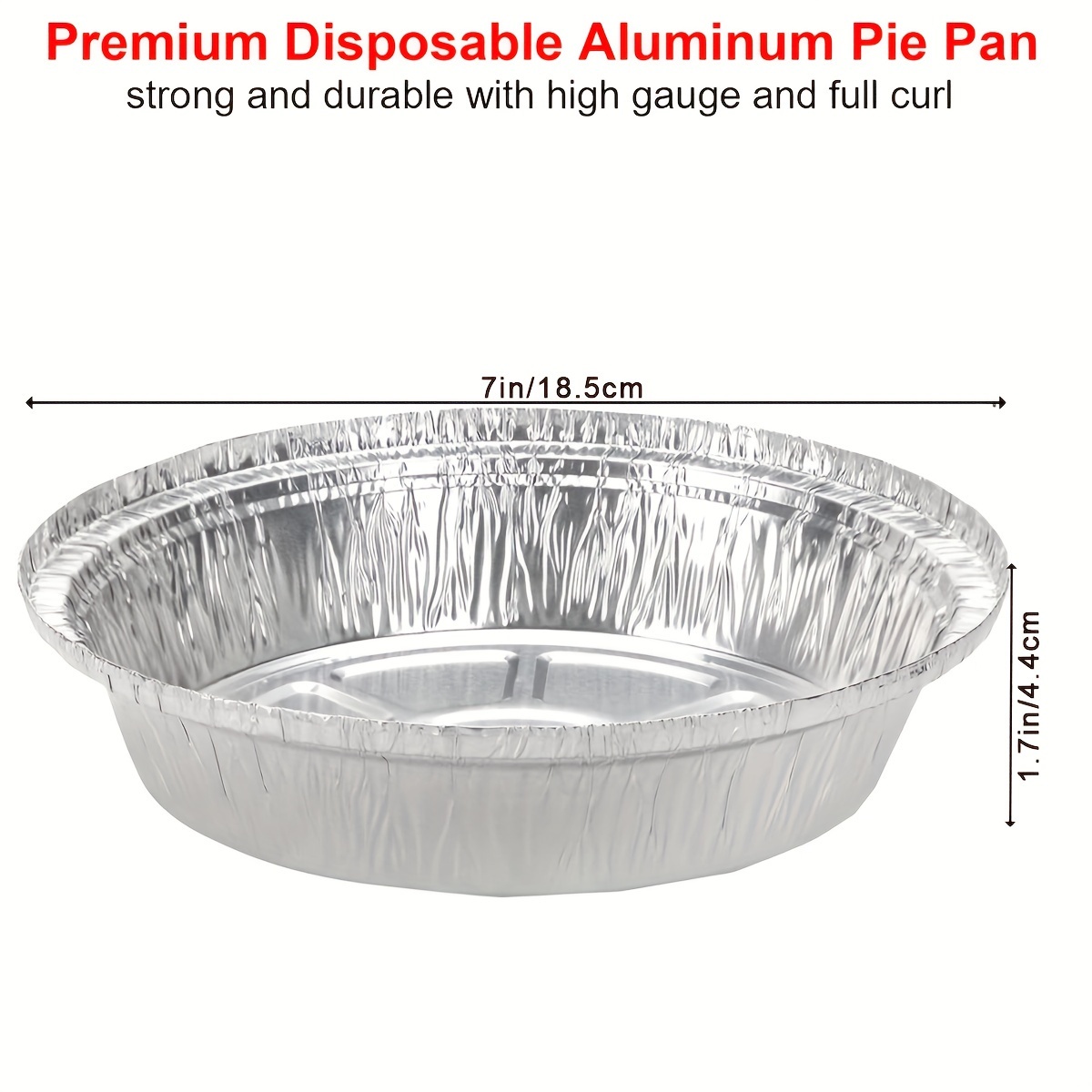 7in. Round Aluminum Pan