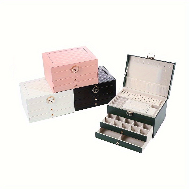 

1pc Large -lay Jewelry Storage Box