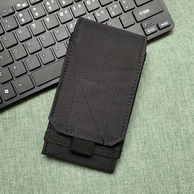 Molle Tactical Holster Army Mobile Phone Belt Pouch EDC Security Pack Carry Case