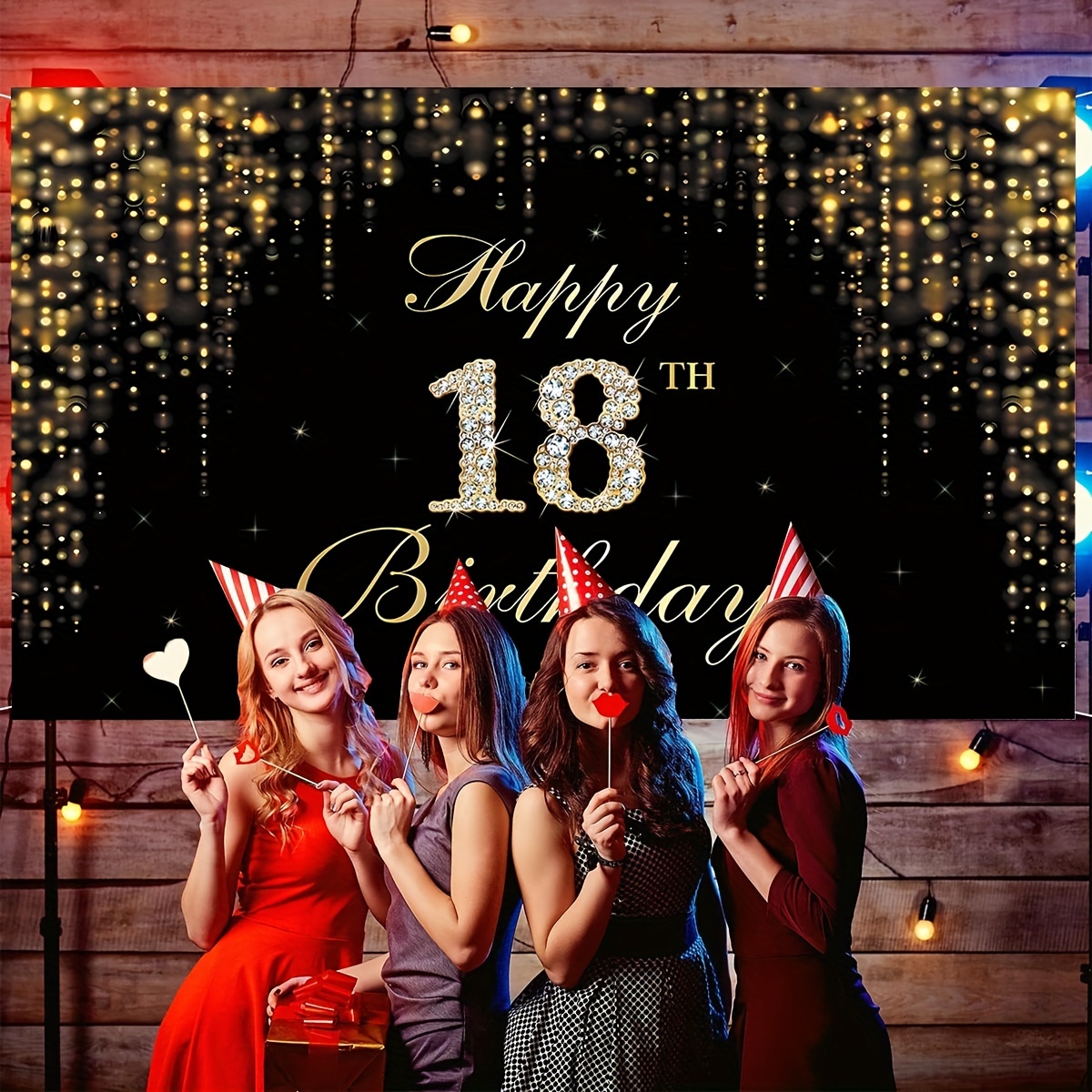 1 Regalo Cumpleaños 18 Niñas – Decoración Cumpleaños 18 Niña - Temu