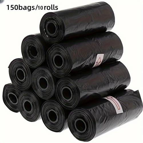 300pcs 20rolls 150pcs 10 bags portable pet waste refill rolls 1 durable and leak proof pet garbage bags pet cleaning supplies dog bags for dogs