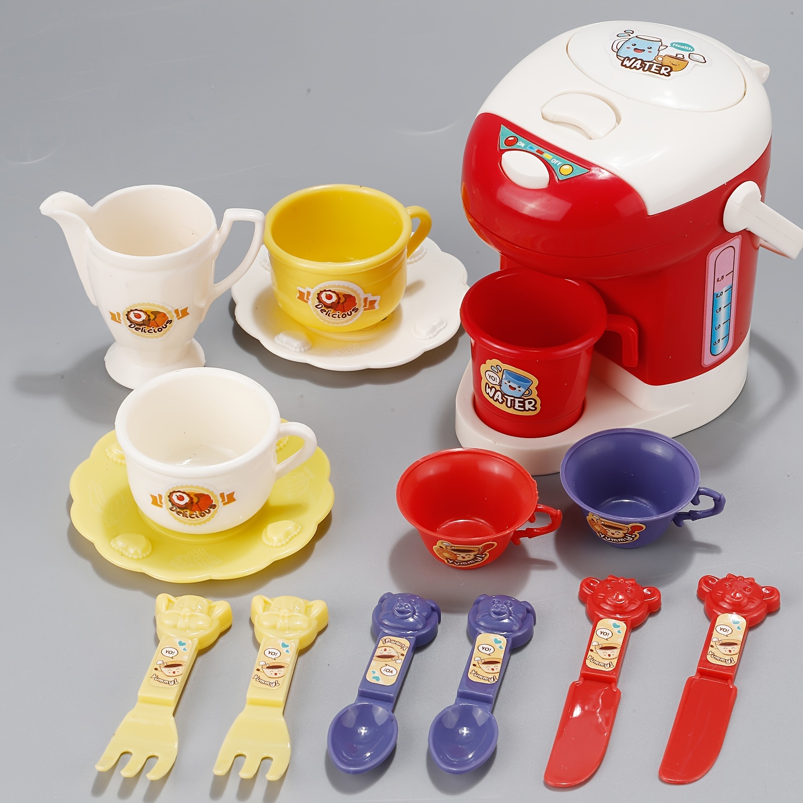 Kitchen Toys For Kids Cooking Bread Simulation Food Coffee Cake