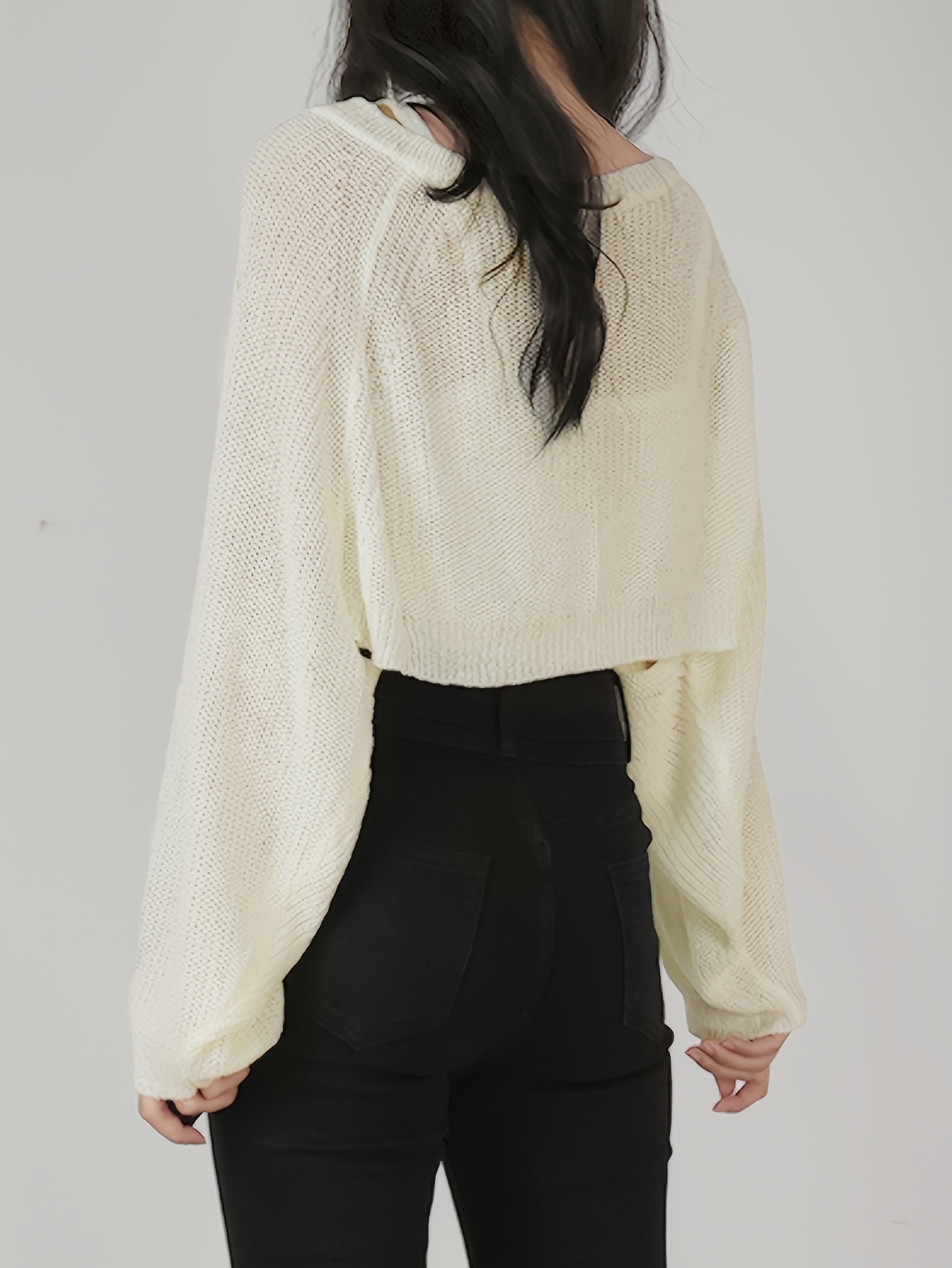 Knit Lace Cami Top & Long Sleeve Shrug