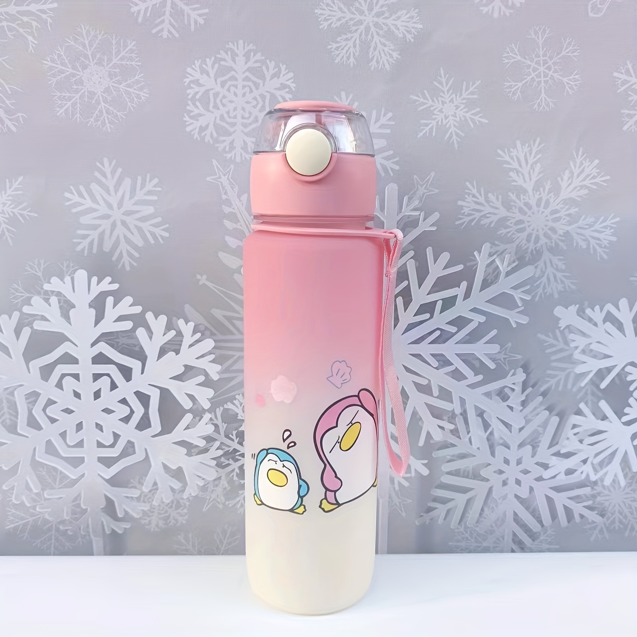 Pink Color 300ml Cartoon Penguin Stainless Steel Mini Thermos Vacuum Flask  - Buy Pink Color 300ml Cartoon Penguin Stainless Steel Mini Thermos Vacuum  Flask Product on