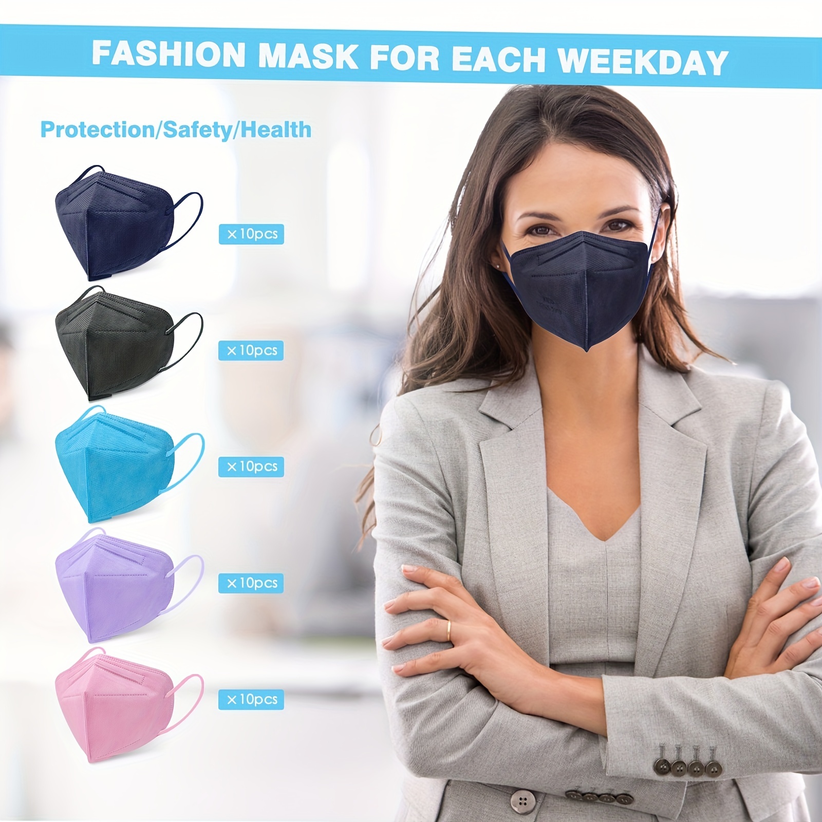 Máscara antipolvo, mascarilla bucal de algodón PM2.5 lavable y  reutilizable, Protección contra el germen de la gripe, Máscara de  respirador para la