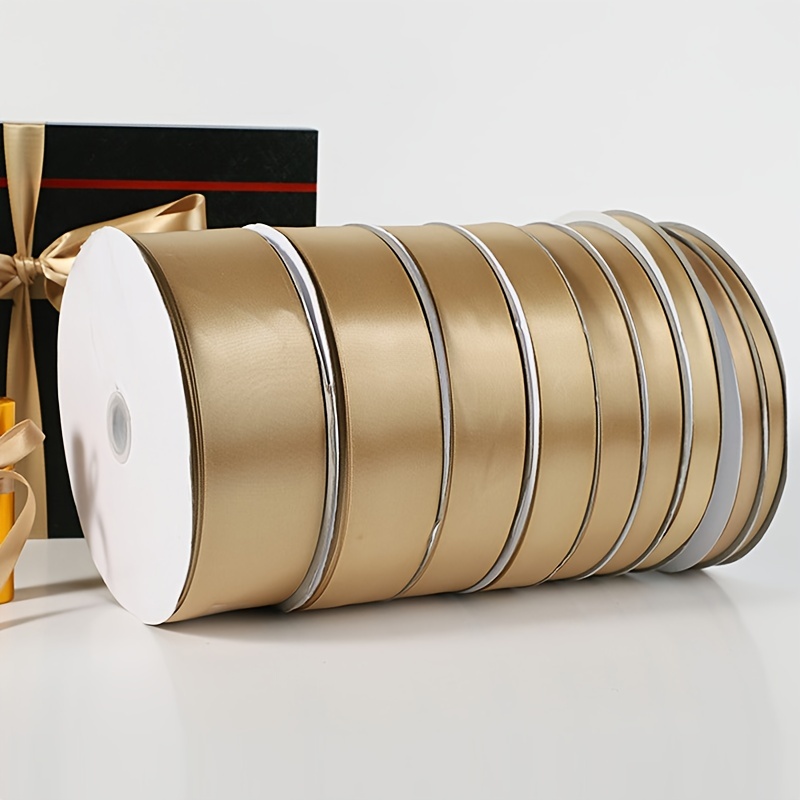Satin Ribbon Gold Colour – The Packing Company