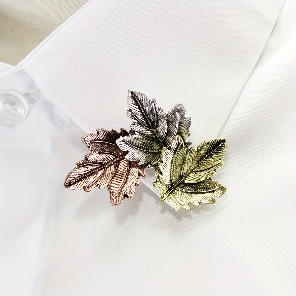 Leaf Brooch, High-End Leaf Design Accessory
