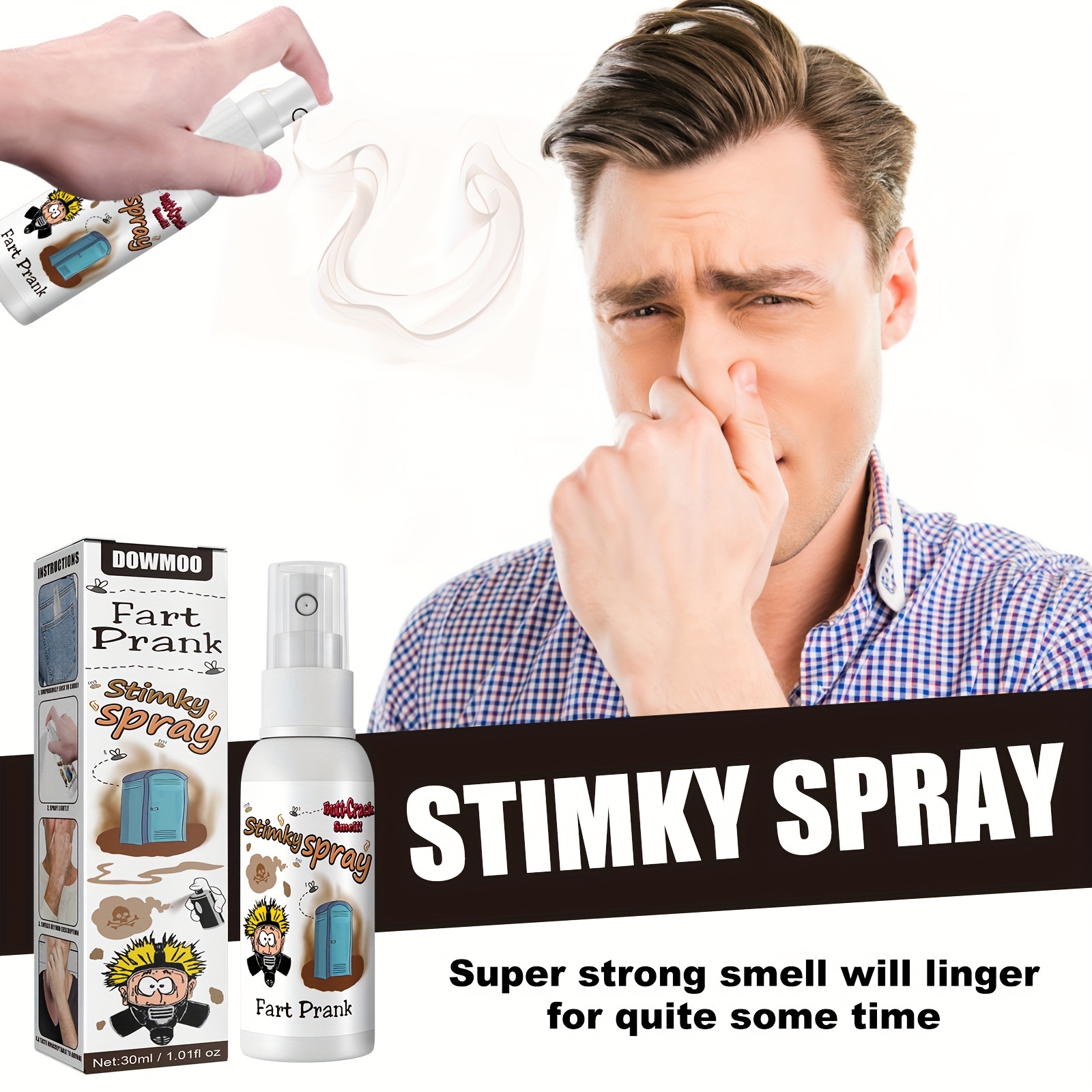 Liquid Fart Spray Terrible Smell Long Lasting Extra Strong Stinky