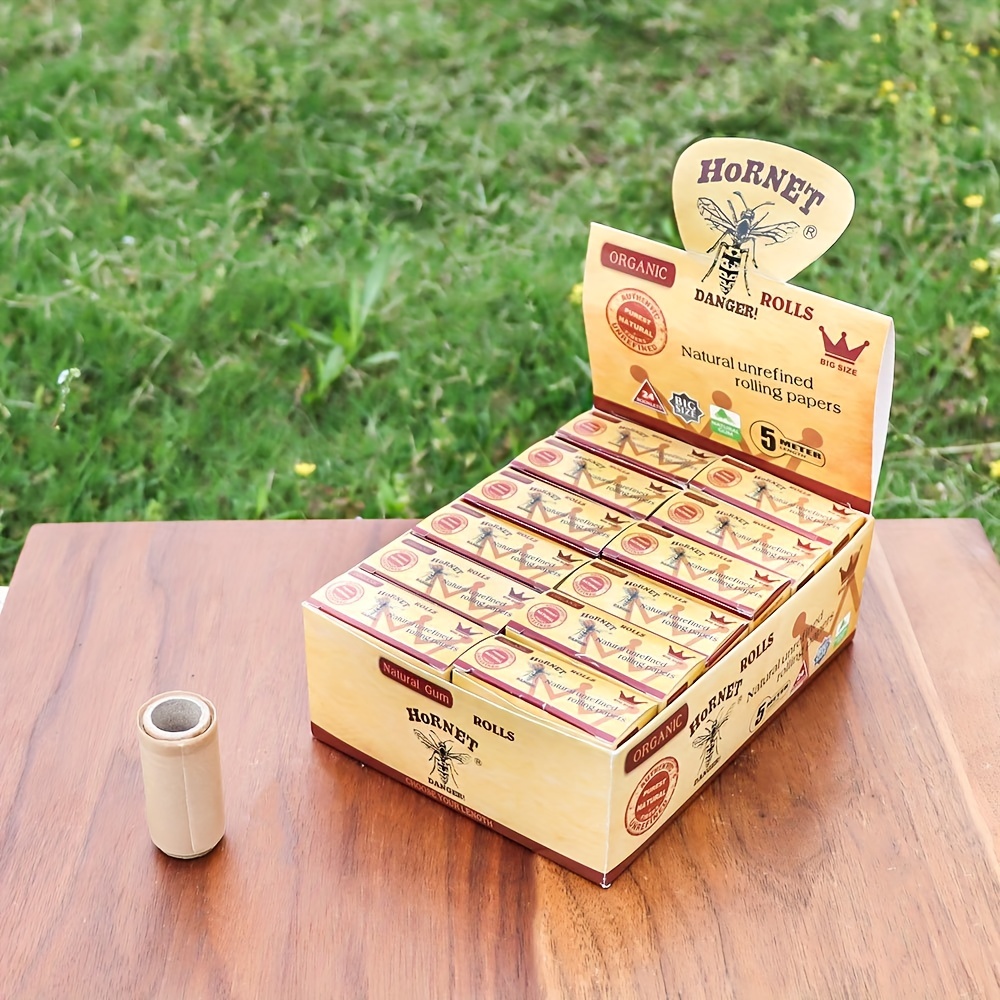 Rolling Papers, Natural Unrefined Rolling Paper Cones, King Size