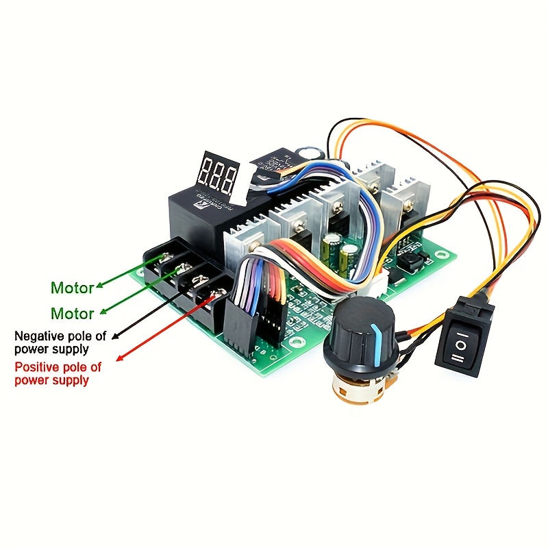 Motor Speed Regulator Pwm Speed Controller Digital Motor Speed