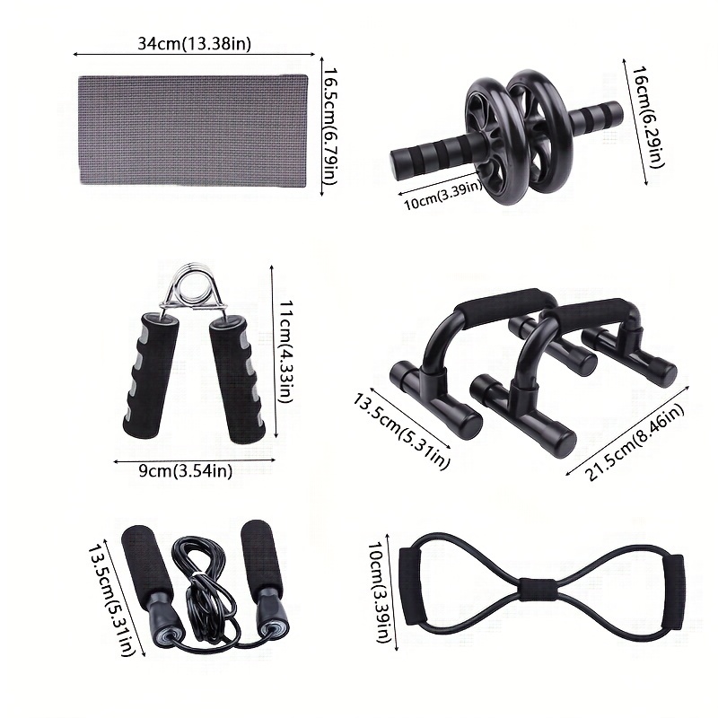 Hulajoy - Calisthenics Equipment | Exercise Equipment, Workout Equipment,  Home Gym | Resistance Bands, Jump Rope, Ab Roller Wheel, Push up Grips 