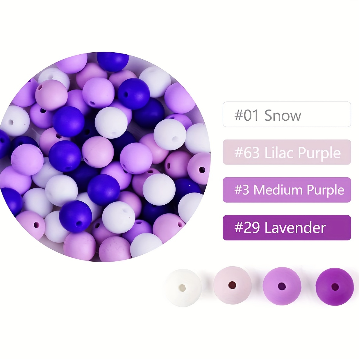 Silicone Focal Beads, Halloween Series Silicone Beads kit, Silicone Round  Beads Bulk for Jewelry Making DIY, Silicone Beads for Bracelet Necklace