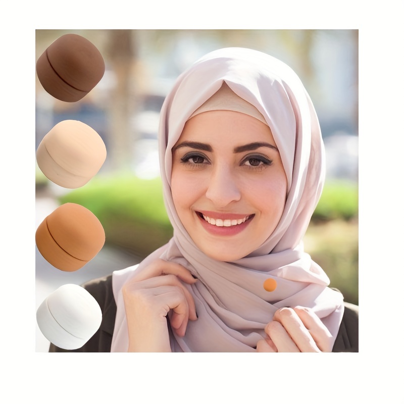8 PCS Women Brooch Pins Set Flower Pearl Lapel Pin Muslim Hijab Scarf Pins  Women Shawls Brooches Costume Accessory