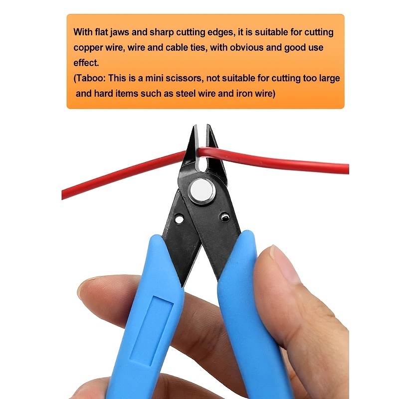 Multi Functional Diagonal Pliers Wire Stripping Cutting - Temu
