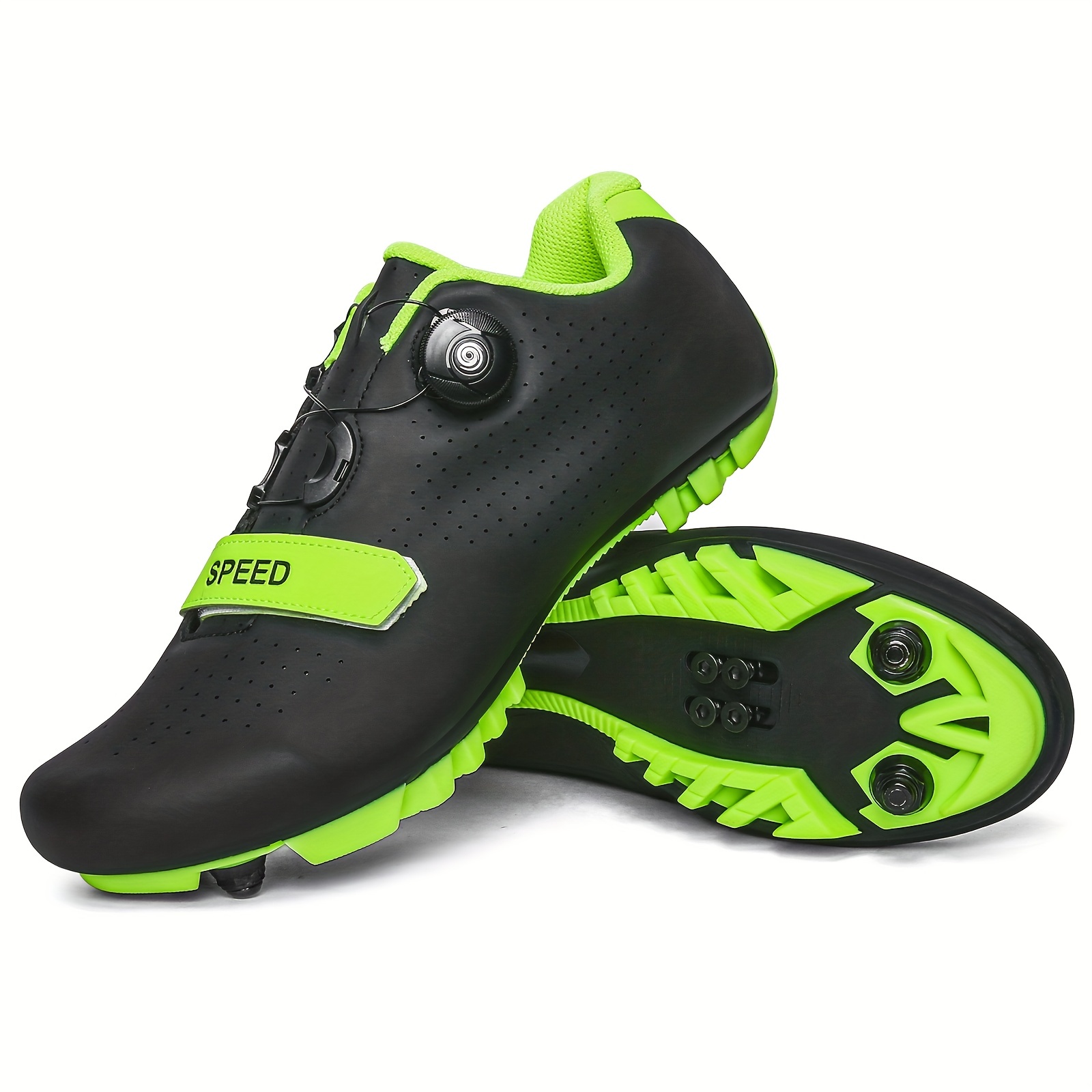 Zapatillas Ciclismo Hombre Compatibles Spd Cleat Zapatillas - Temu Chile